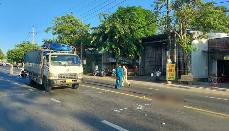 Hiện trường vụ tai nạn giao thông (Ảnh: Công an cung cấp). Hiện trường vụ tai nạn giao thông (Ảnh: Công an cung cấp).
