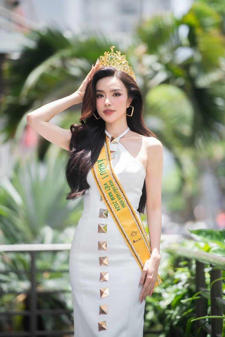 &Aacute; hậu 1 Miss Grand Vietnam 2024 Hạnh Nguy&ecirc;n: T&ocirc;i nỗ lực để vượt qua định kiến- Ảnh 1.