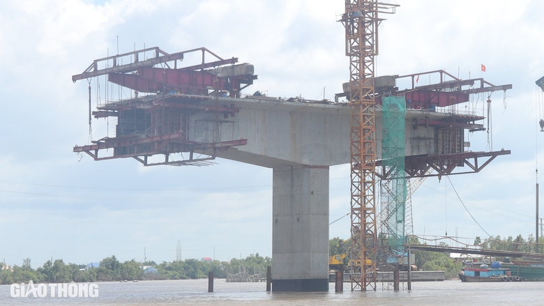 Tăng tốc thi c&ocirc;ng cầu hơn 650 tỷ bắc qua s&ocirc;ng G&agrave;nh H&agrave;o- Ảnh 3.