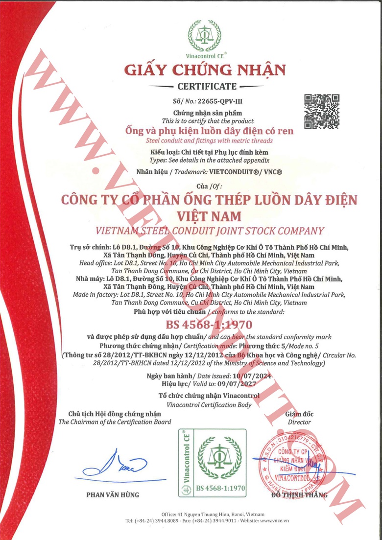 Vietconduit n&acirc;ng tầm chất lượng c&ocirc;ng tr&igrave;nh với ống luồn d&acirc;y điện đạt chuẩn quốc tế- Ảnh 1.