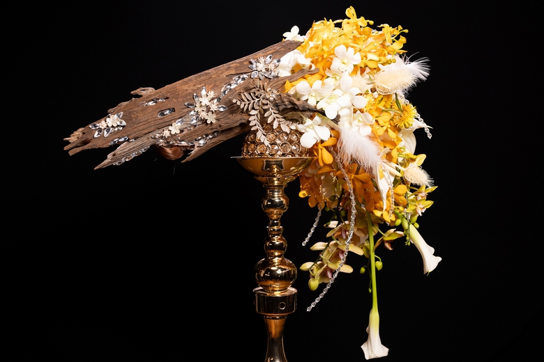 Vương miện vàng 24K Miss Grand Vietnam 2024 chứa 1.000 viên kim cương, ngọc lục bảo- Ảnh 7. Vương miện vàng 24K Miss Grand Vietnam 2024 chứa 1.000 viên kim cương, ngọc lục bảo- Ảnh 7.