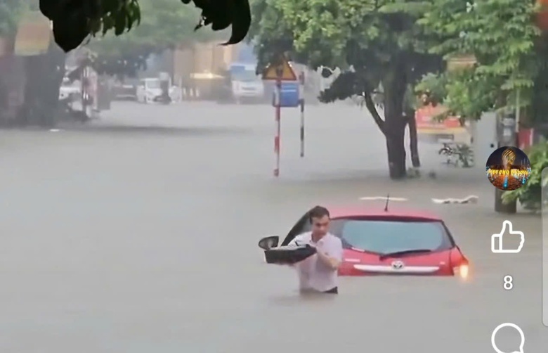 V&igrave; sao nhiều tuyến đường ở th&agrave;nh phố Th&aacute;i Nguy&ecirc;n cứ mưa l&agrave; ngập?- Ảnh 1.