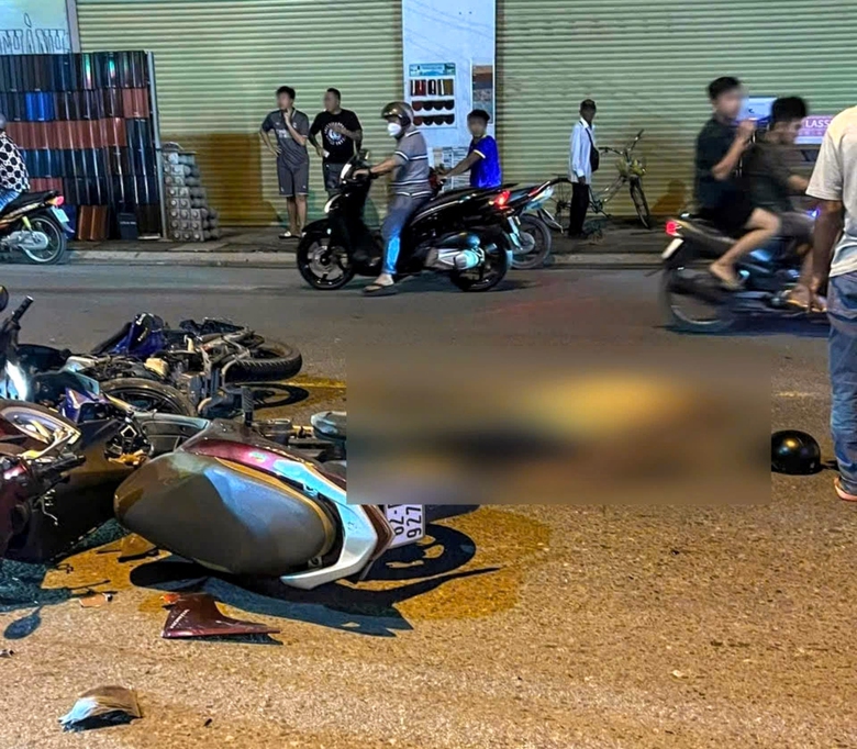 Long An: Ba xe m&aacute;y va chạm mạnh, 3 nữ nạn nh&acirc;n bị thương nặng- Ảnh 1.