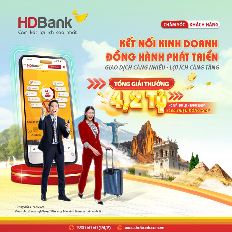 Cơ hội du lịch kh&aacute;m ph&aacute; thế giới c&ugrave;ng HDBank- Ảnh 2.