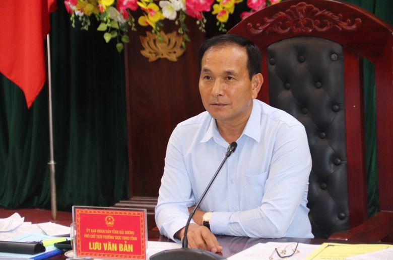 &Ocirc;ng Lưu Văn Bản được giao quyền Chủ tịch UBND tỉnh Hải Dương- Ảnh 1.