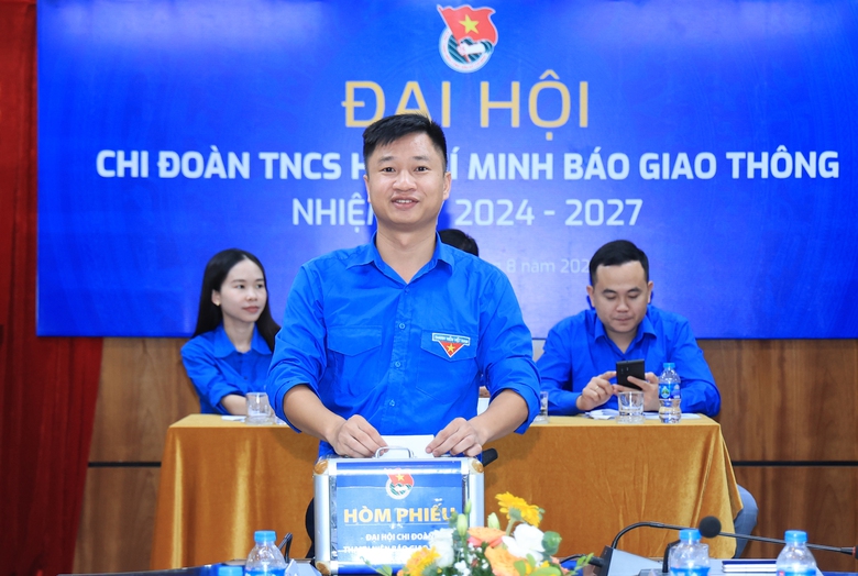 Đo&agrave;n Thanh ni&ecirc;n B&aacute;o Giao th&ocirc;ng tổ chức th&agrave;nh c&ocirc;ng Đại hội nhiệm kỳ 2024-2027- Ảnh 4.