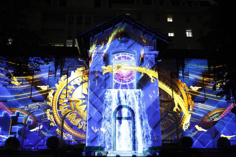 Tr&igrave;nh chiếu 3D mapping ho&agrave;nh tr&aacute;ng tại t&ograve;a nh&agrave; cổ hơn 100 tuổi- Ảnh 8.