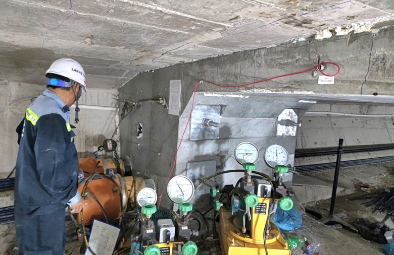 Từ th&aacute;ng 9, c&aacute;c phương tiện được lưu th&ocirc;ng qua cầu Tr&agrave; Kh&uacute;c 2- Ảnh 15.