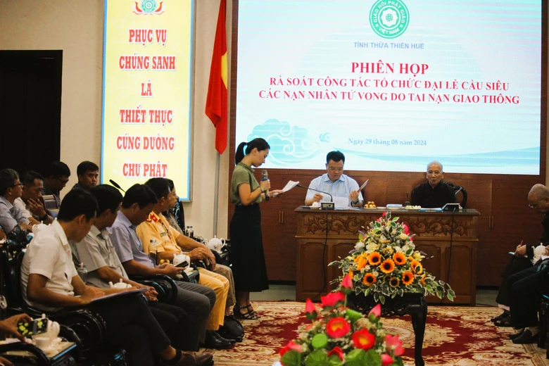 Ng&agrave;y mai, bắt đầu đại lễ cầu si&ecirc;u c&aacute;c nạn nh&acirc;n tử vong do tai nạn giao th&ocirc;ng ở TP Huế- Ảnh 2.