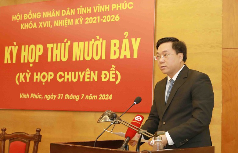 Thủ tướng ph&ecirc; chuẩn kết quả bầu t&acirc;n Chủ tịch UBND tỉnh Vĩnh Ph&uacute;c- Ảnh 1.