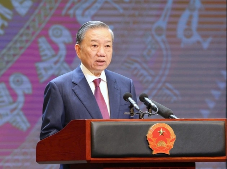 Tổng B&iacute; thư, Chủ tịch nước: Việt Nam nhất định sẽ tiến v&agrave;o kỷ nguy&ecirc;n mới- Ảnh 1.