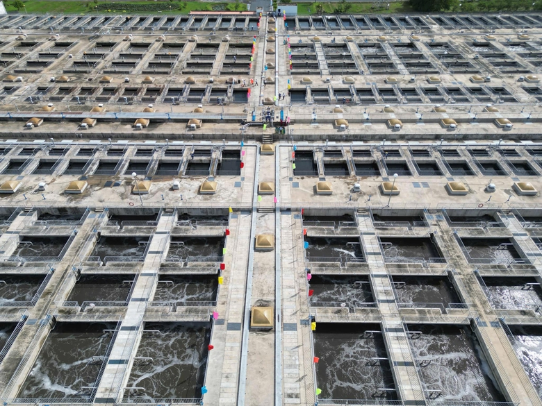 Cận cảnh nhà máy xử lý nước thải lớn nhất nước vừa khánh thành- Ảnh 2. Cận cảnh nhà máy xử lý nước thải lớn nhất nước vừa khánh thành- Ảnh 2.