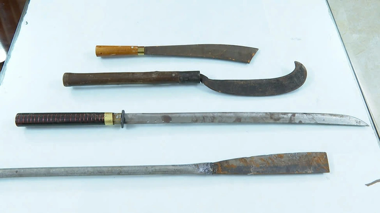 Th&aacute;i B&igrave;nh: Khởi tố nh&oacute;m thanh, thiếu ni&ecirc;n mang hung kh&iacute;, chạy xe m&aacute;y lạng l&aacute;ch, đ&aacute;nh v&otilde;ng- Ảnh 2.