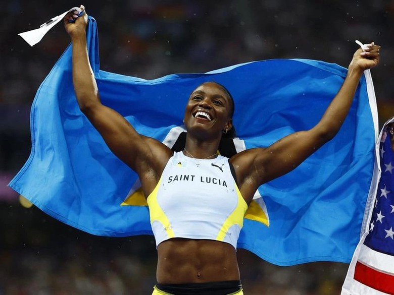 Đảo quốc c&oacute; d&acirc;n số k&eacute;m Việt Nam hơn 500 lần g&acirc;y địa chấn ở Olympic 2024- Ảnh 1.