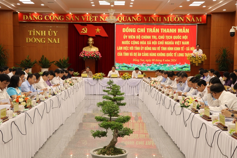 Chủ tịch Quốc hội: "Cần đồng bộ hạ tầng giao th&ocirc;ng kết nối s&acirc;n bay Long Th&agrave;nh"- Ảnh 3.