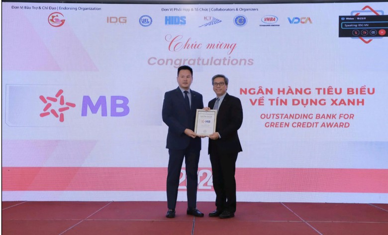 MB được vinh danh ng&acirc;n h&agrave;ng Việt Nam ti&ecirc;u biểu 2024- Ảnh 1.