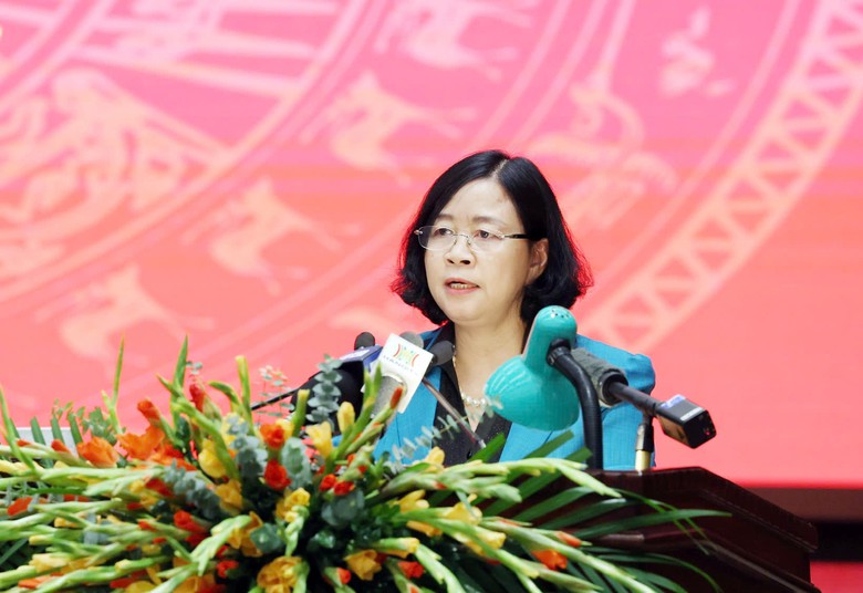 Tổng B&iacute; thư, Chủ tịch nước: H&agrave; Nội cần nghi&ecirc;n cứu, định hướng r&otilde; n&eacute;t ph&aacute;t triển giao th&ocirc;ng- Ảnh 3.