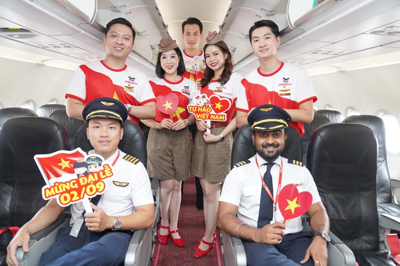 Mu&ocirc;n &aacute;nh sao v&agrave;ng tr&ecirc;n những chuyến bay Vietjet dịp Quốc kh&aacute;nh 2/9- Ảnh 3.
