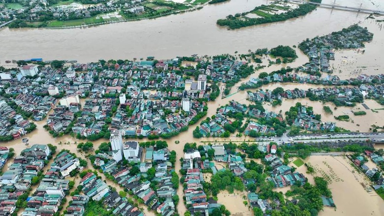 Tuy&ecirc;n Quang: Lũ s&ocirc;ng L&ocirc; vượt mức b&aacute;o động 3, g&acirc;y ngập &uacute;ng tr&ecirc;n diện rộng- Ảnh 1.