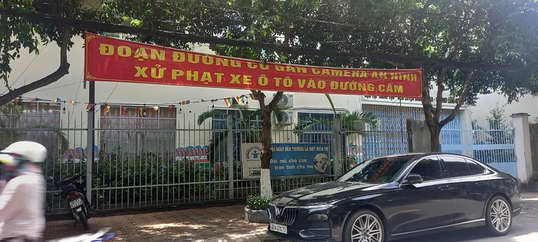 Cần Thơ: Phạt nguội &ocirc; t&ocirc; đưa học sinh v&agrave;o tận cổng trường, bất chấp đường cấm- Ảnh 5.