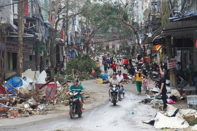 Cận cảnh đảo C&aacute;t B&agrave; bị c&ocirc; lập sau b&atilde;o Yagi c&agrave;n qu&eacute;t- Ảnh 4.