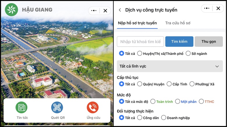 Đưa v&agrave;o sử dụng ứng dụng Hậu Giang tr&ecirc;n nền tảng Zalo- Ảnh 3.
