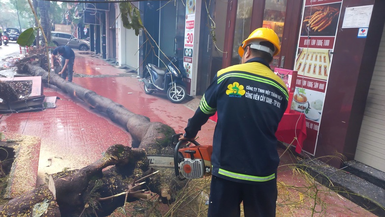 Thanh ni&ecirc;n t&igrave;nh nguyện khắp nơi hỗ trợ Hải Ph&ograve;ng khắc phục hậu quả b&atilde;o số 3- Ảnh 11.