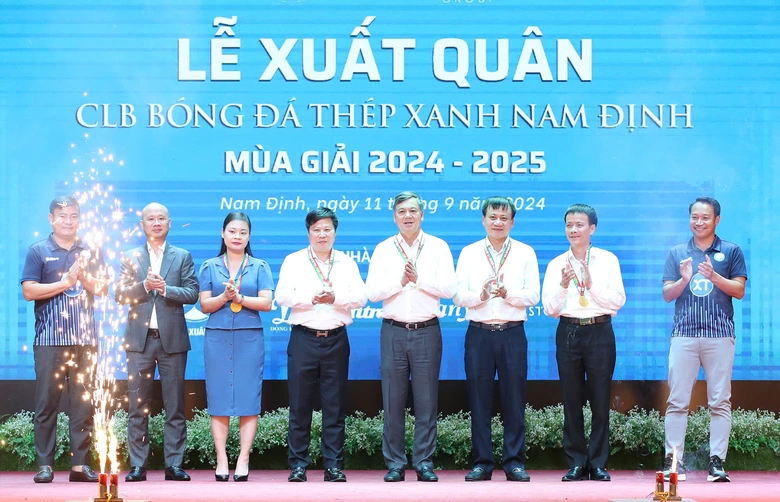 Nh&agrave; v&ocirc; địch V-League đặt mục ti&ecirc;u khủng ở m&ugrave;a giải 2024-2025- Ảnh 1.