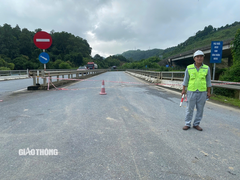 Để đảm bảo ATGT cho người v&agrave; phương tiện, đơn vị quản l&yacute; đoạn tuyến n&agrave;y đ&atilde; tổ chức đ&oacute;ng đường tại n&uacute;t giao IC 19.