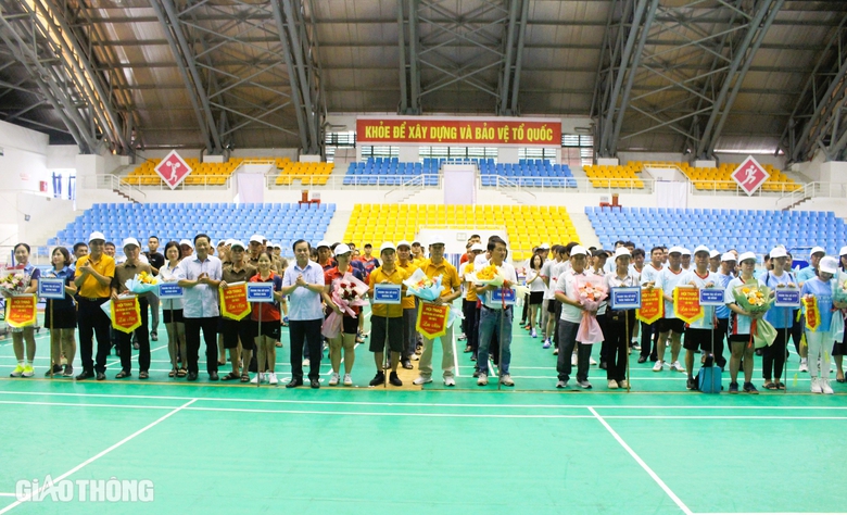 Hơn 130 công chức, viên chức thanh tra giao thông tranh tài hội thao Cụm thi đua số 5- Ảnh 1. Hơn 130 công chức, viên chức thanh tra giao thông tranh tài hội thao Cụm thi đua số 5- Ảnh 1.