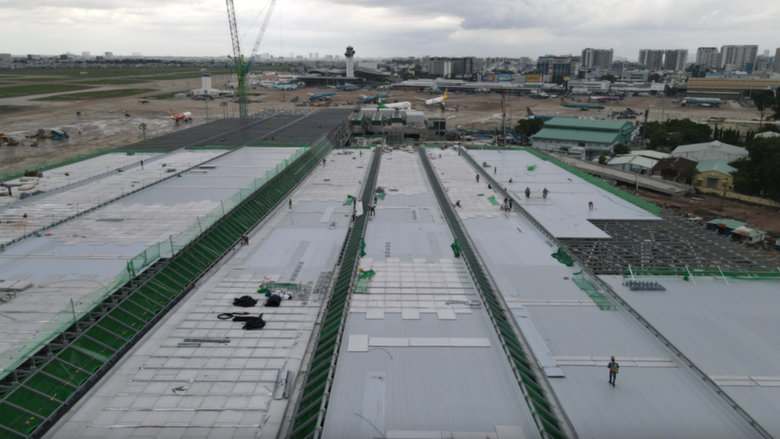 S&acirc;n đỗ m&aacute;y bay nh&agrave; ga T3 Cảng HKQT T&acirc;n Sơn Nhất ho&agrave;n th&agrave;nh- Ảnh 1.