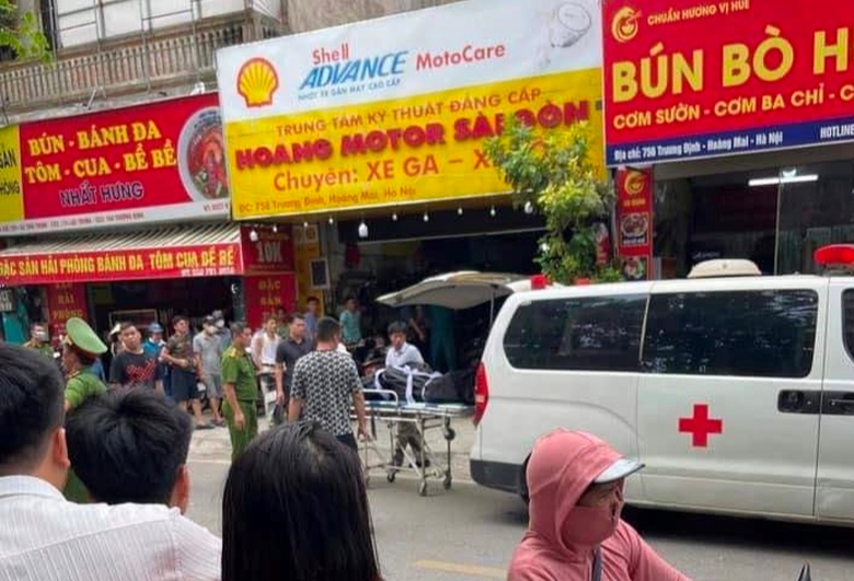 Hà Nội: Án mạng tại quán sửa xe, một nhân viên tử vong- Ảnh 1. Hà Nội: Án mạng tại quán sửa xe, một nhân viên tử vong- Ảnh 1.