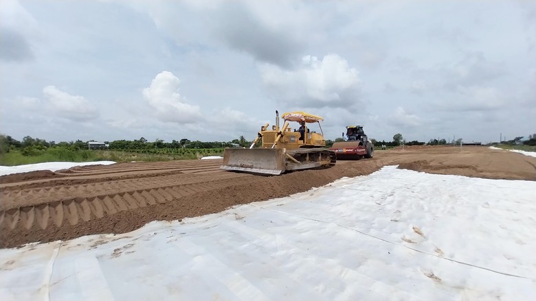 Tiến độ cao tốc Cao Lãnh - An Hữu tăng từng ngày- Ảnh 2. Tiến độ cao tốc Cao Lãnh - An Hữu tăng từng ngày- Ảnh 2.