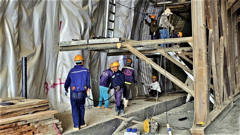 Trắng đ&ecirc;m thi c&ocirc;ng, bứt tốc tiến độ cao tốc Ch&iacute; Thạnh - V&acirc;n Phong- Ảnh 4.