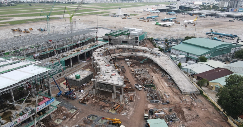 Mở rộng đường kết nối với nhà ga T3 Tân Sơn Nhất- Ảnh 1. Mở rộng đường kết nối với nhà ga T3 Tân Sơn Nhất- Ảnh 1.