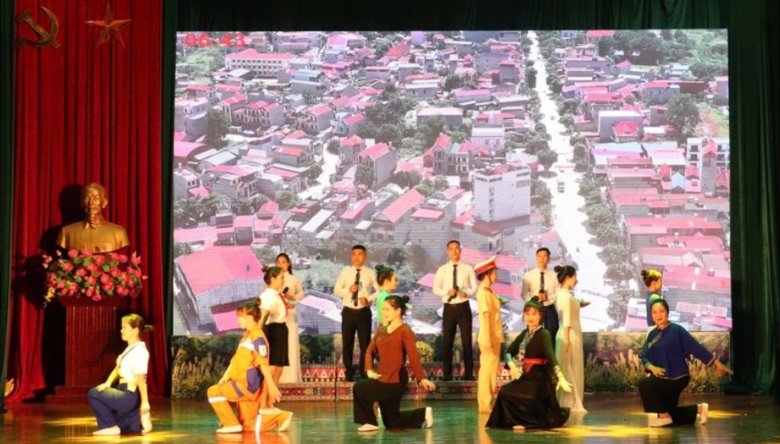 110 người tham gia hội thi tuy&ecirc;n truyền ATGT tỉnh Lạng Sơn bằng s&acirc;n khấu h&oacute;a- Ảnh 1.