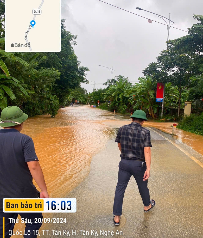 Nhiều tuyến đường ở Nghệ An vẫn bị chia cắt do sạt lở- Ảnh 5.