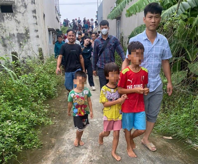 Bất ngờ nơi t&igrave;m thấy ba anh em ruột "mất t&iacute;ch" nhiều ng&agrave;y- Ảnh 1.