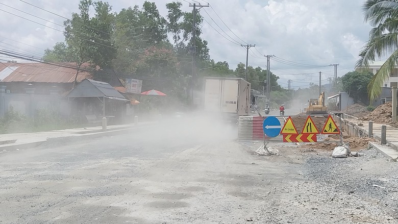 V&igrave; sao dự &aacute;n đường kết nối hai khu du lịch lớn ở An Giang thi c&ocirc;ng &igrave; ạch?- Ảnh 2.