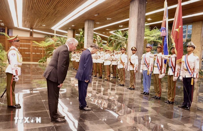 Cuba tổ chức trọng thể lễ đón Tổng Bí thư, Chủ tịch nước Tô Lâm- Ảnh 3. Cuba tổ chức trọng thể lễ đón Tổng Bí thư, Chủ tịch nước Tô Lâm- Ảnh 3.