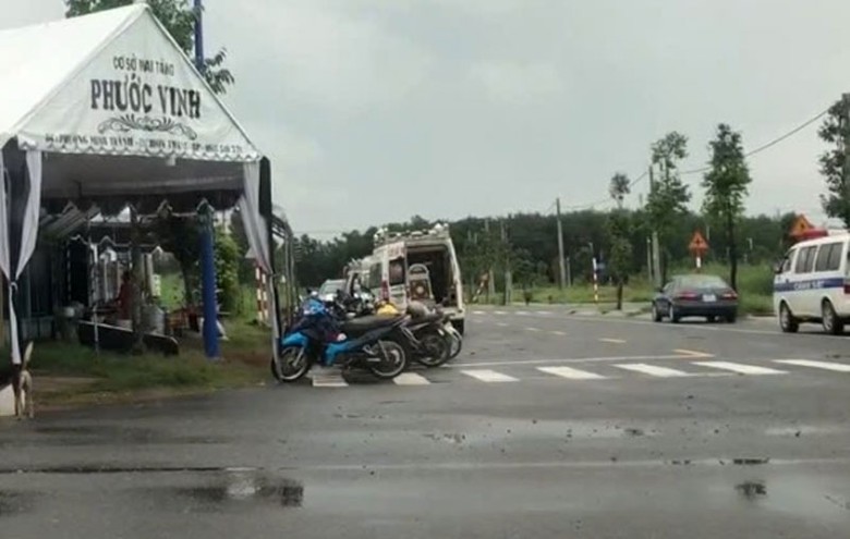 Hiện trường nơi xảy ra vụ việc. Hiện trường nơi xảy ra vụ việc.