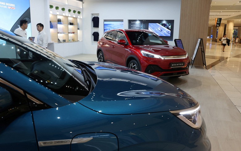 EU sắp quyết định việc &aacute;p thuế xe điện Trung Quốc l&ecirc;n đến 45%