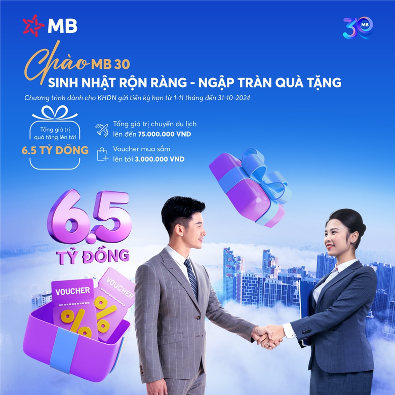 MB tri &acirc;n 30 năm đồng h&agrave;nh bền vững c&ugrave;ng doanh nghiệp Việt Nam- Ảnh 1.