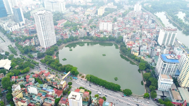 Dấu t&iacute;ch Giảng V&otilde; trường tại phố đi bộ thứ 7 ở H&agrave; Nội- Ảnh 1.