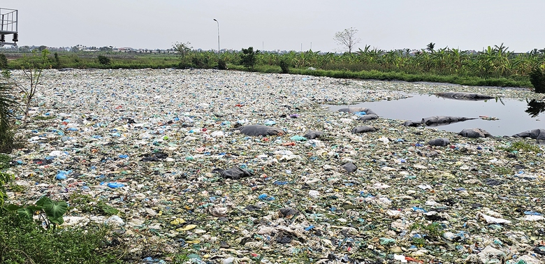 Huyện Ti&ecirc;n L&atilde;ng (Hải Ph&ograve;ng): Doanh nghiệp thu tiền rồi để tồn &ldquo;n&uacute;i&rdquo; r&aacute;c- Ảnh 2.