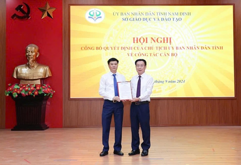 Nam Định bổ nhiệm nhiều chức danh l&atilde;nh đạo chủ chốt- Ảnh 1.