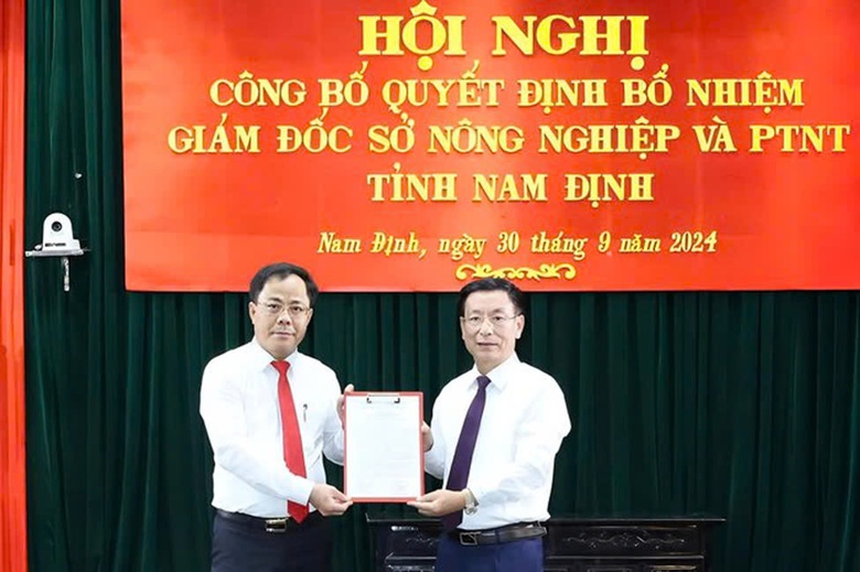 Nam Định bổ nhiệm nhiều chức danh l&atilde;nh đạo chủ chốt- Ảnh 2.
