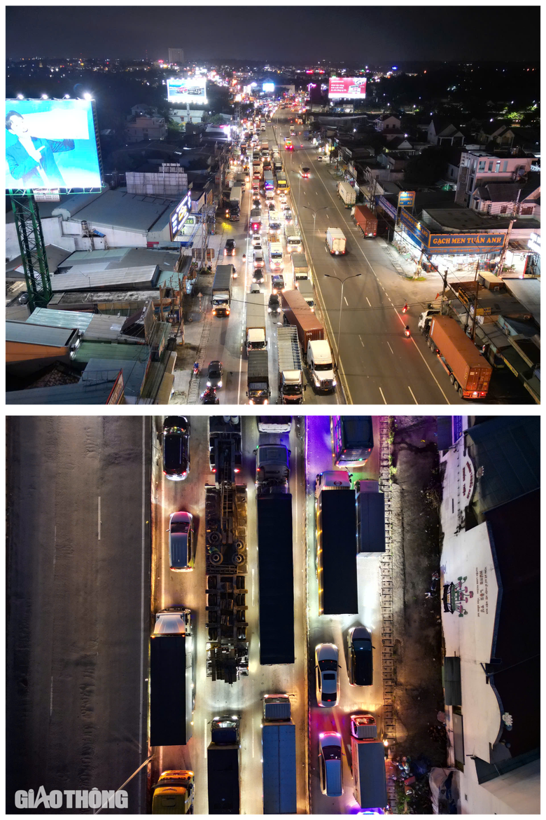 Sửa cầu Long Thành, tài xế vật vã vượt các điểm tắc trên quốc lộ 51- Ảnh 12. Sửa cầu Long Thành, tài xế vật vã vượt các điểm tắc trên quốc lộ 51- Ảnh 12.