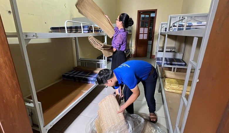 Cận cảnh 2 điểm tr&aacute;nh tr&uacute; b&atilde;o d&agrave;nh cho hộ d&acirc;n di dời ở Hải Dương- Ảnh 2.