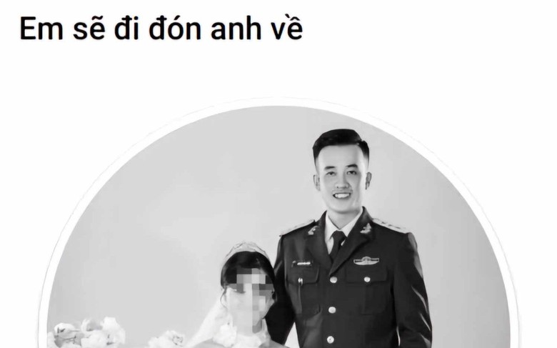 Nghẹn ng&agrave;o lời chia sẻ của vợ thượng u&yacute; hy sinh khi chống b&atilde;o số 3